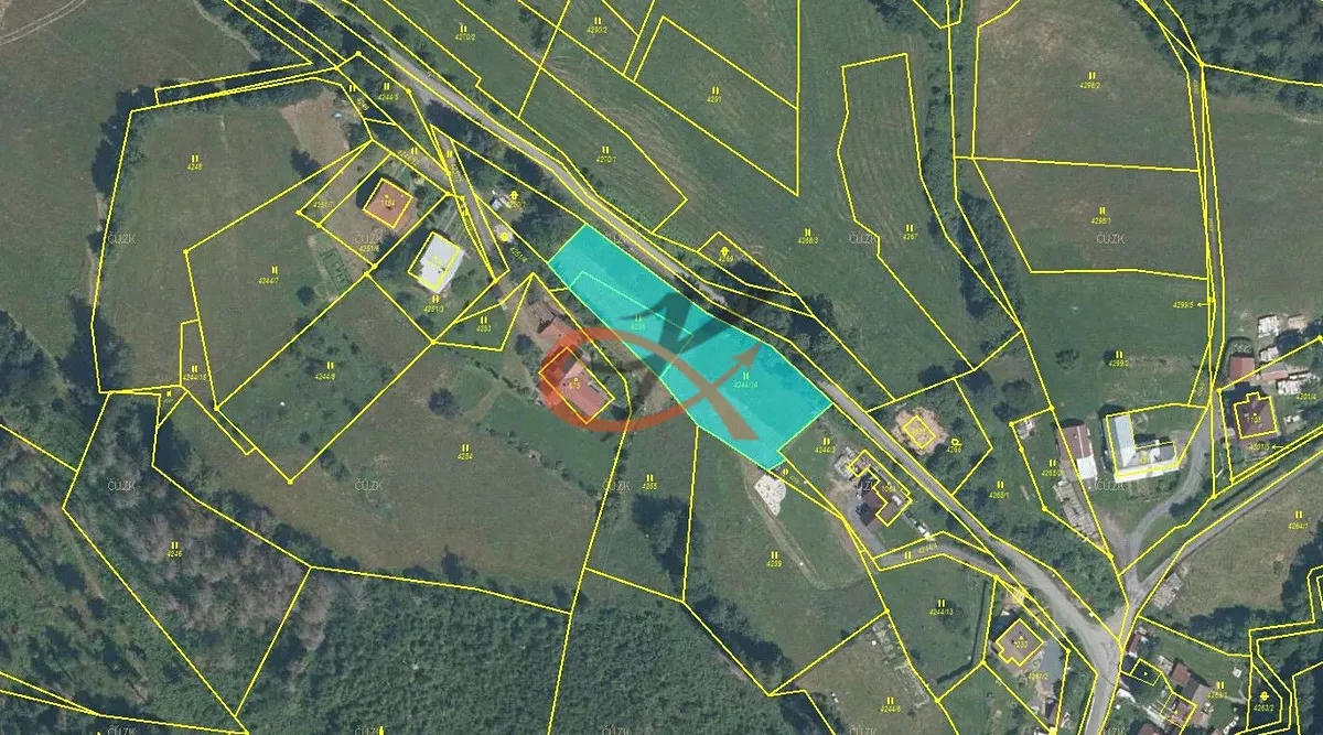 Prodej louky 2064 m²